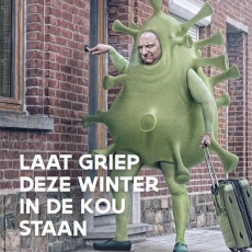 Laat griep deze winter in de kou staan.