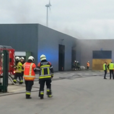 Brand in lasserij 't Veer