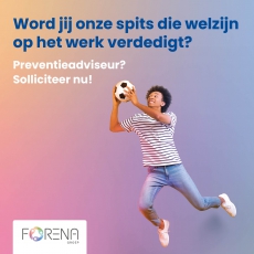 Forena zkt een preventieadviseur (M/V/X)